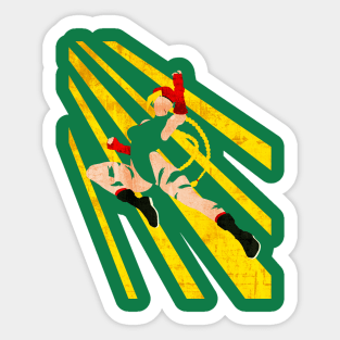 Delta Red Cammy Sticker